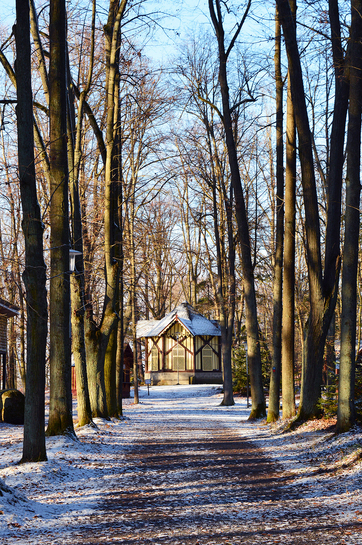 Der Vereinsberg in Schrems mit seinem romantischen Charm im Winter